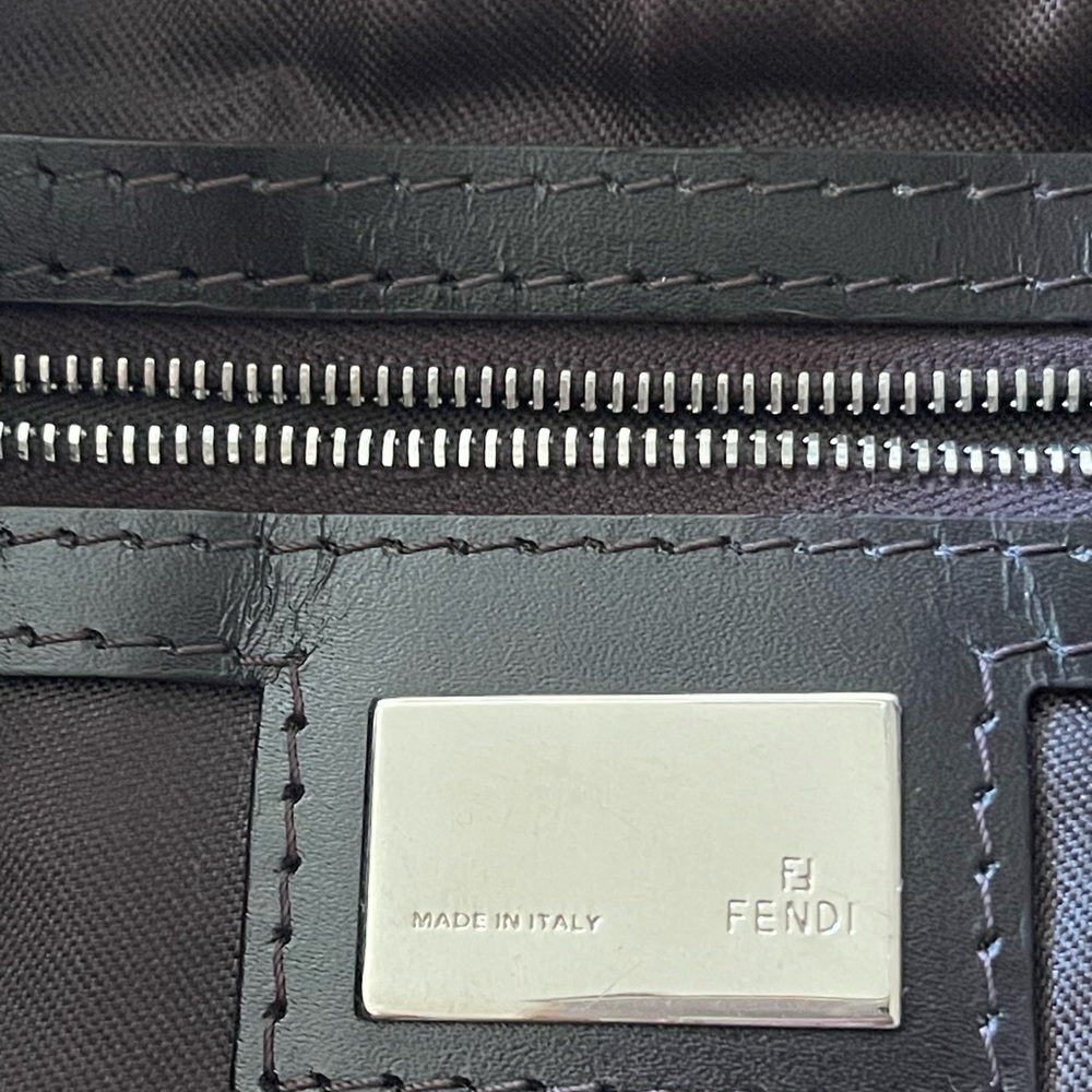Fendi MAMMA BAGUETTE CLOTH HANDBAG - Picture 2 of 10